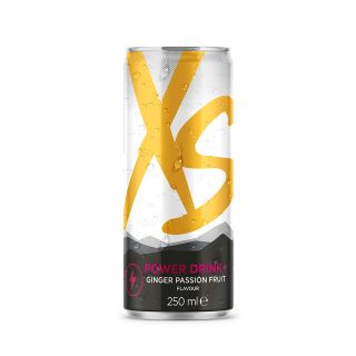 Ginger Passion Fruit XS™ Power Drink – Size: 12 x 250 ml Ginger Passion Fruit XS™ Power Drink – Size: 12 x 250 ml
